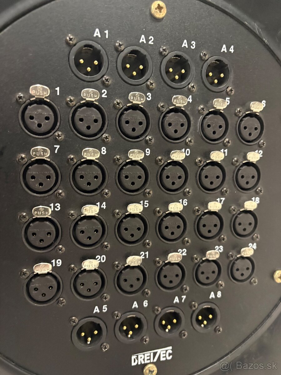 Predám Multikábel Multicore 24/8 - 30m - 2