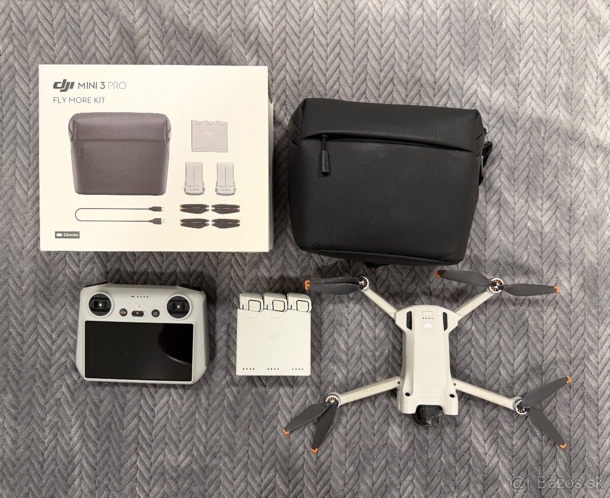 DJI Mini 3 pro (RC), Fly More Combo - 2
