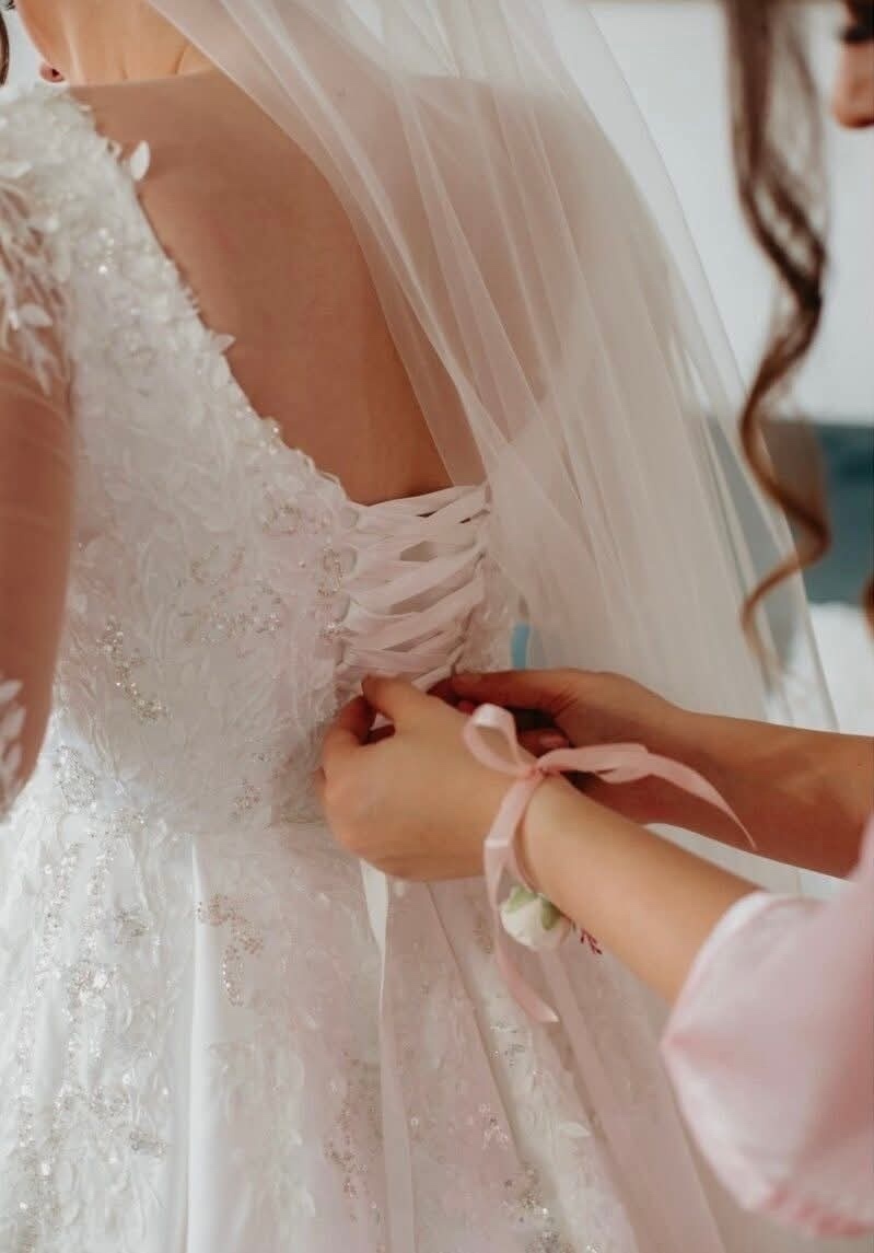 Svadobné šaty 40-42 - 2