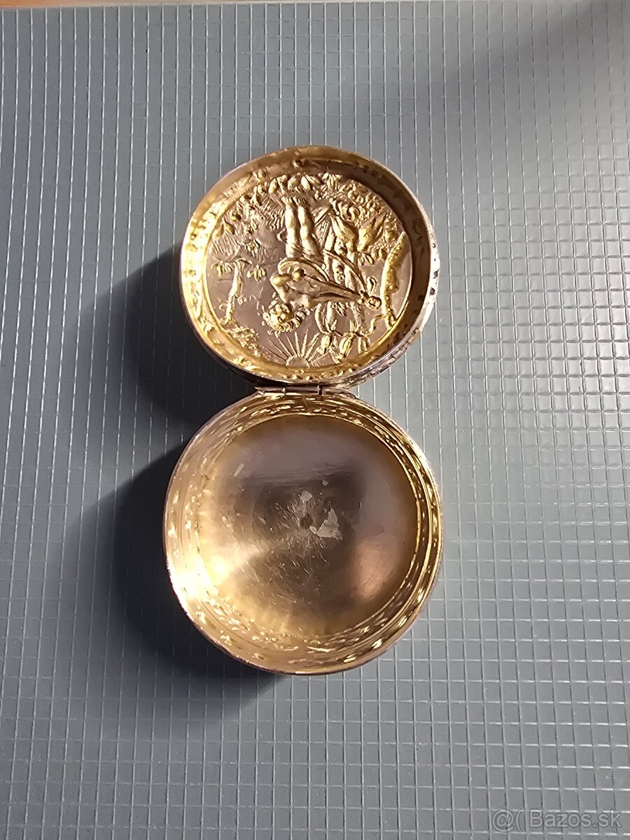 Strieborná doza šperkovnica 800/1000 - 2