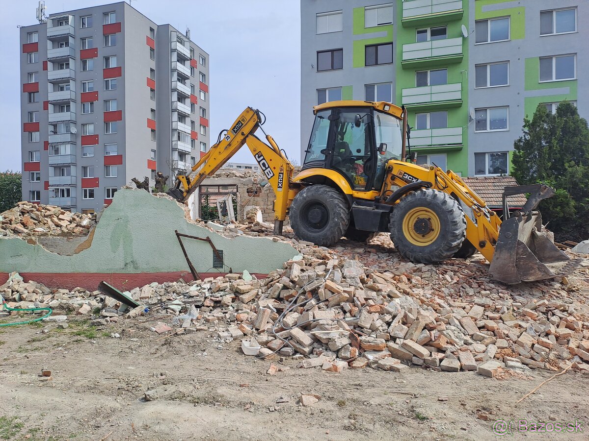 Búracie práce starých objektov s odvozom - 2