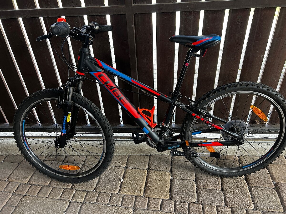 Bicykle detské 2ks Cube 24" a RockMachine 24" - 2