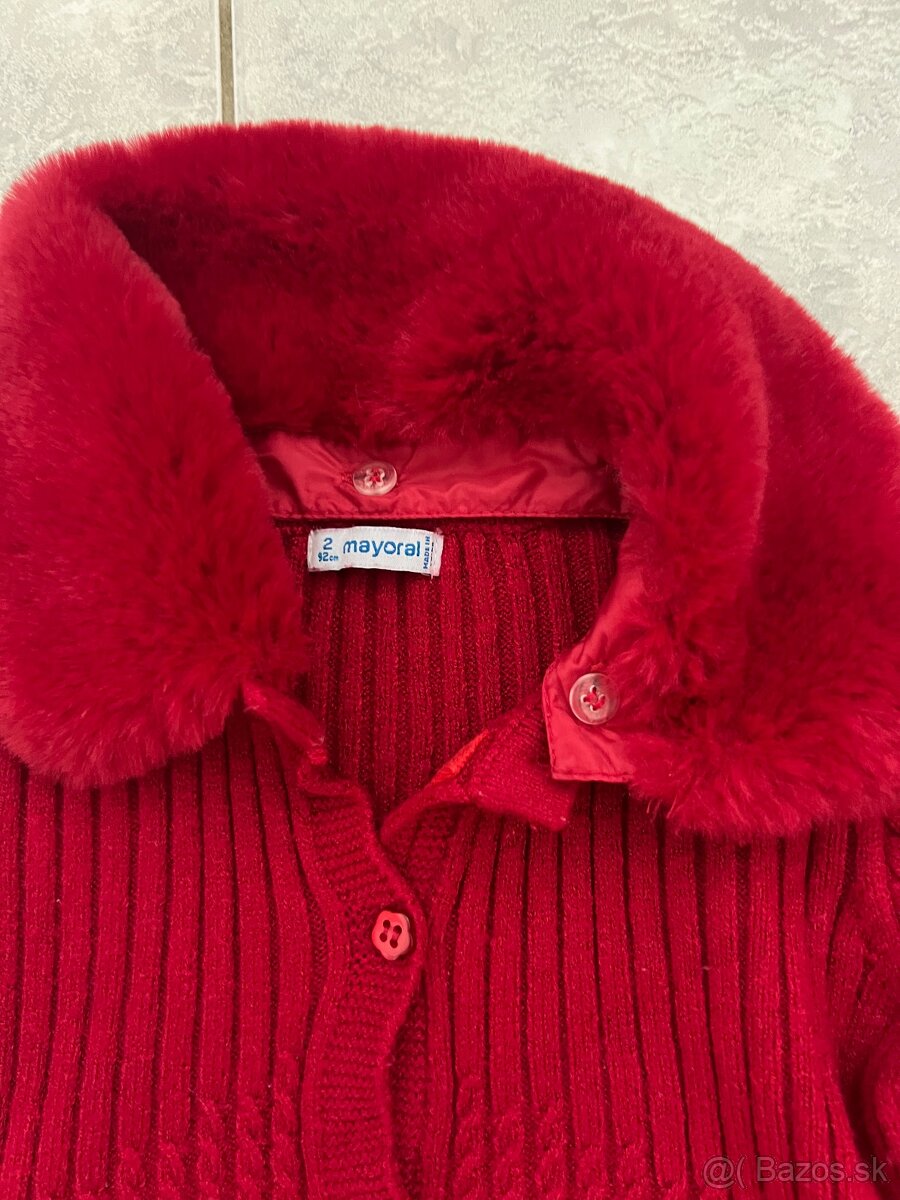 Svetrík s kožušinkou - 2