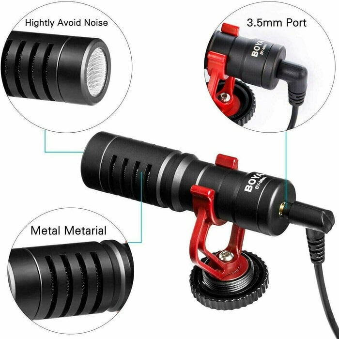Predam smerovy mikrofon Boya MM1 - 2