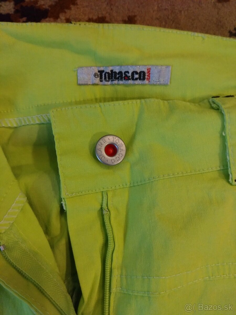 Nohavice, rifle a riflová sukňa - 2