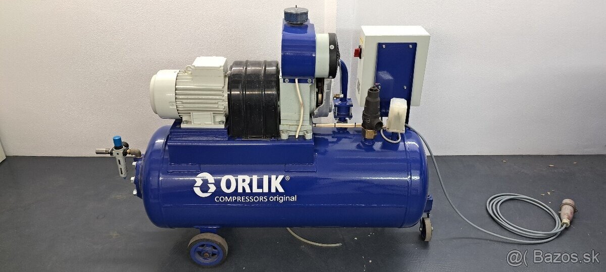 Predam kompresor orlik pks 17, motor 3 kw, nádoba 150 L - 2