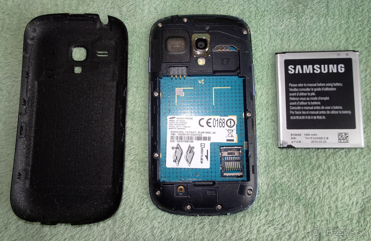 Predám Samsung Galaxy S-3 mini s nabíjačkou - 2