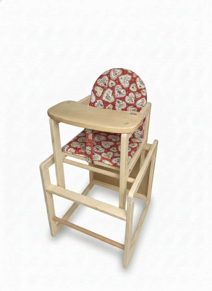 Predávam detské kombinované stoličky - Srdiečko - 2