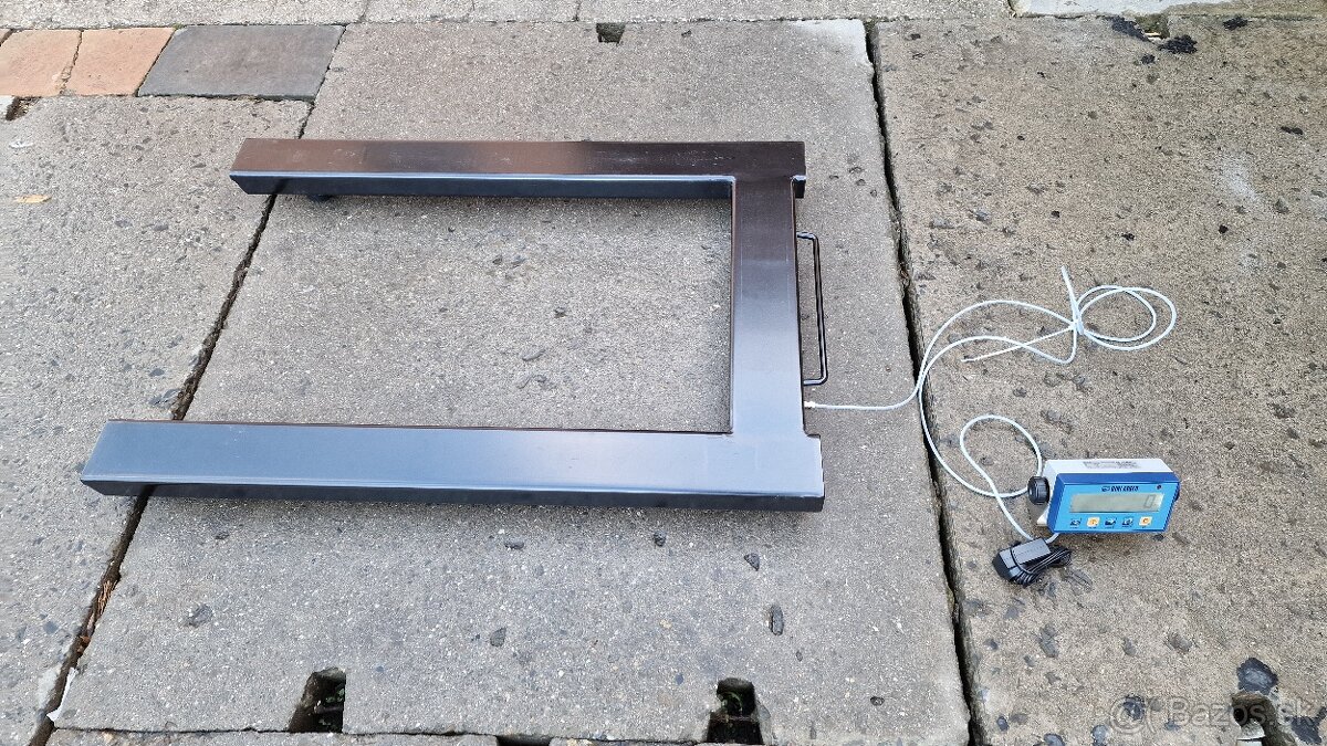 Paletová váha Dini Argeo, do 2 ton, ciachovaná na 24 mes. - 2