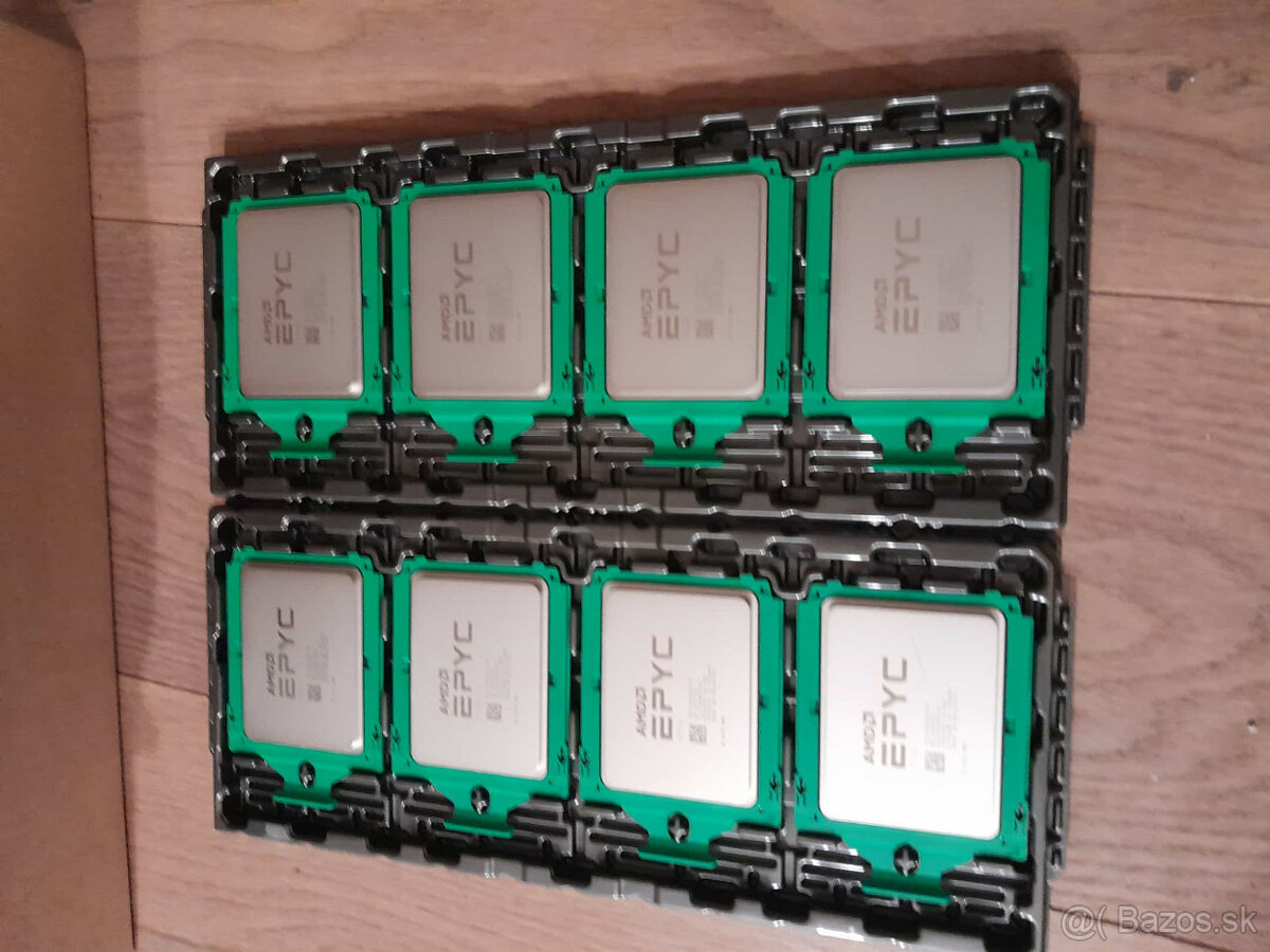 Novy AMD EPYC ROME 7F32 OEM Unlocked 8C 3.7GHz SP3 - 2