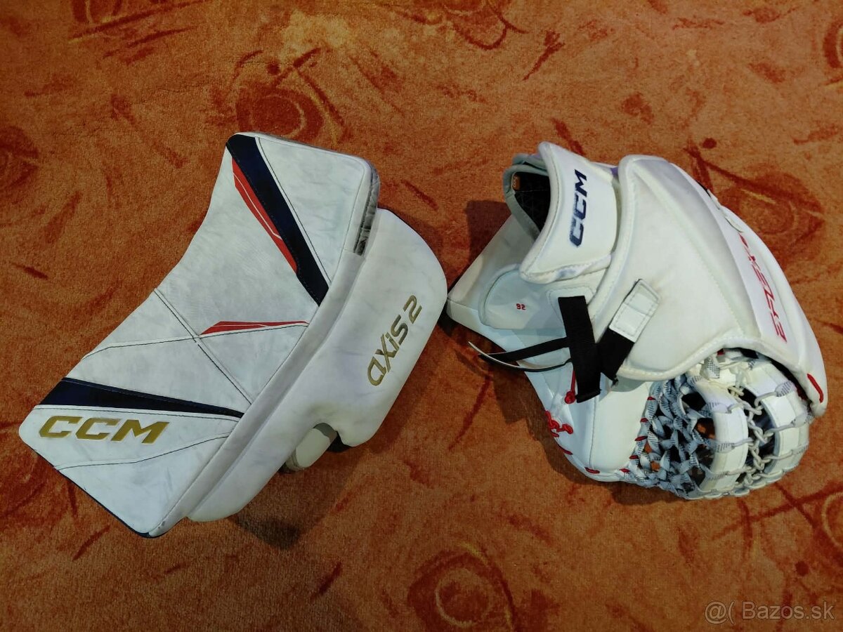 Lapačka CCM Eflex 6, (custom), vyrážačka CCM Axis 2, senior - 2