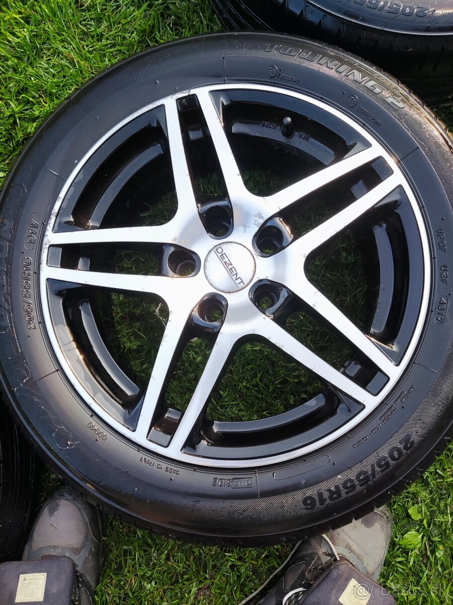 Elektrony Dezent R16 s letnymi pneu - 2