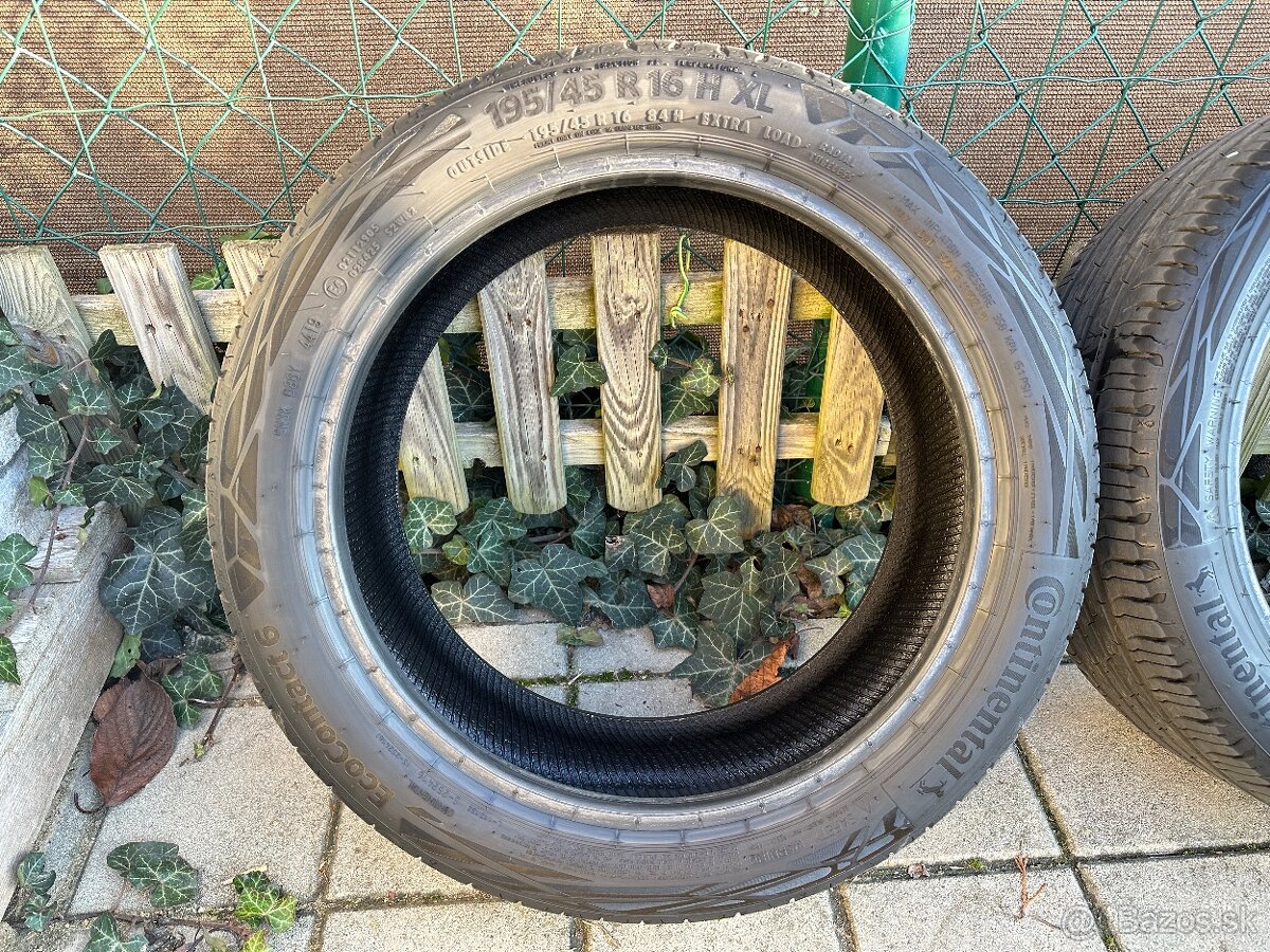 195/45 R16 84H XL letné CONTINENTAL - 2