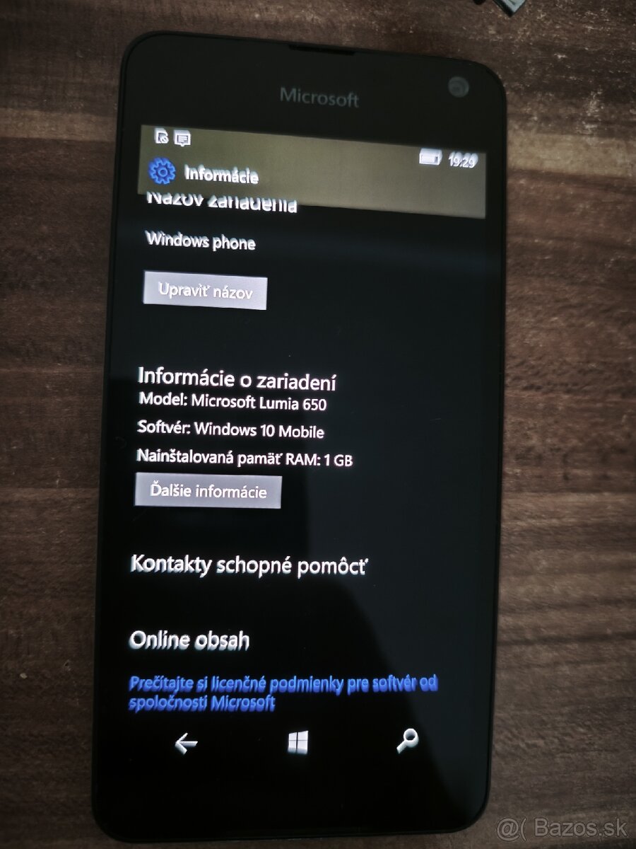 Predám 2x Nokia Lumia 650 - 2