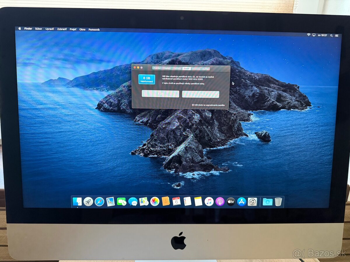 Predám iMac 21,5 Late 2013 Slim - 2