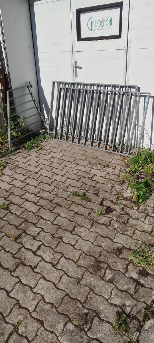 Hliníkové zábradlie alebo plot - 2