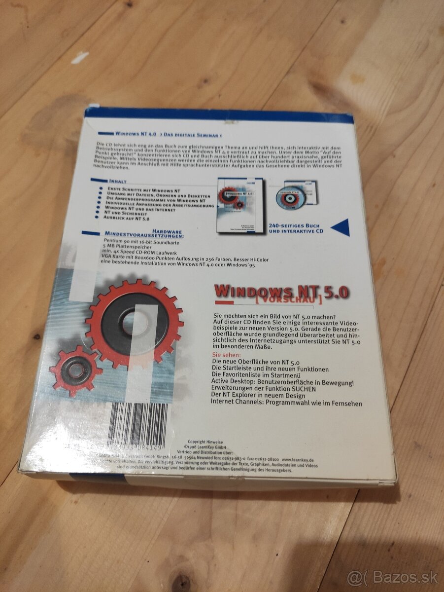 Windows NT 4.0 (nemecký) - 2