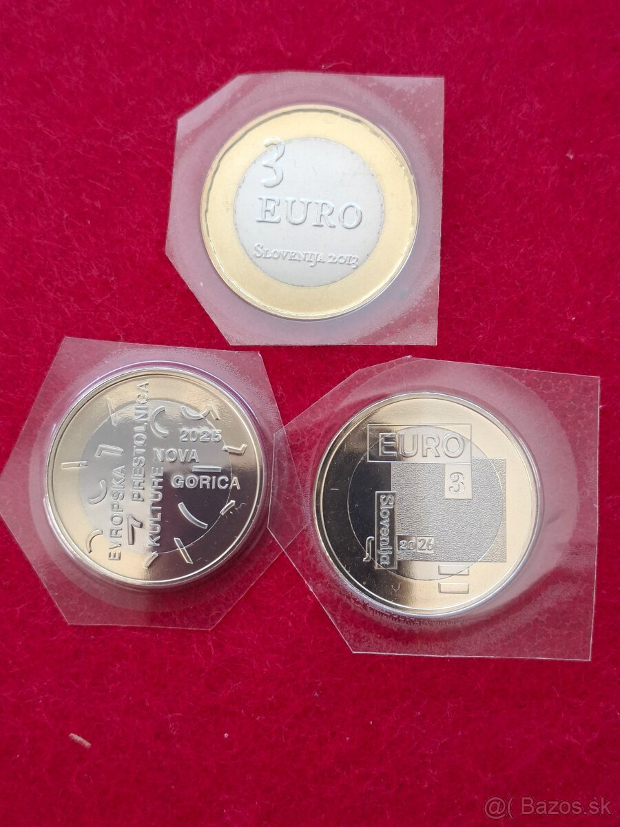 Slovenia 3€ mince - 2