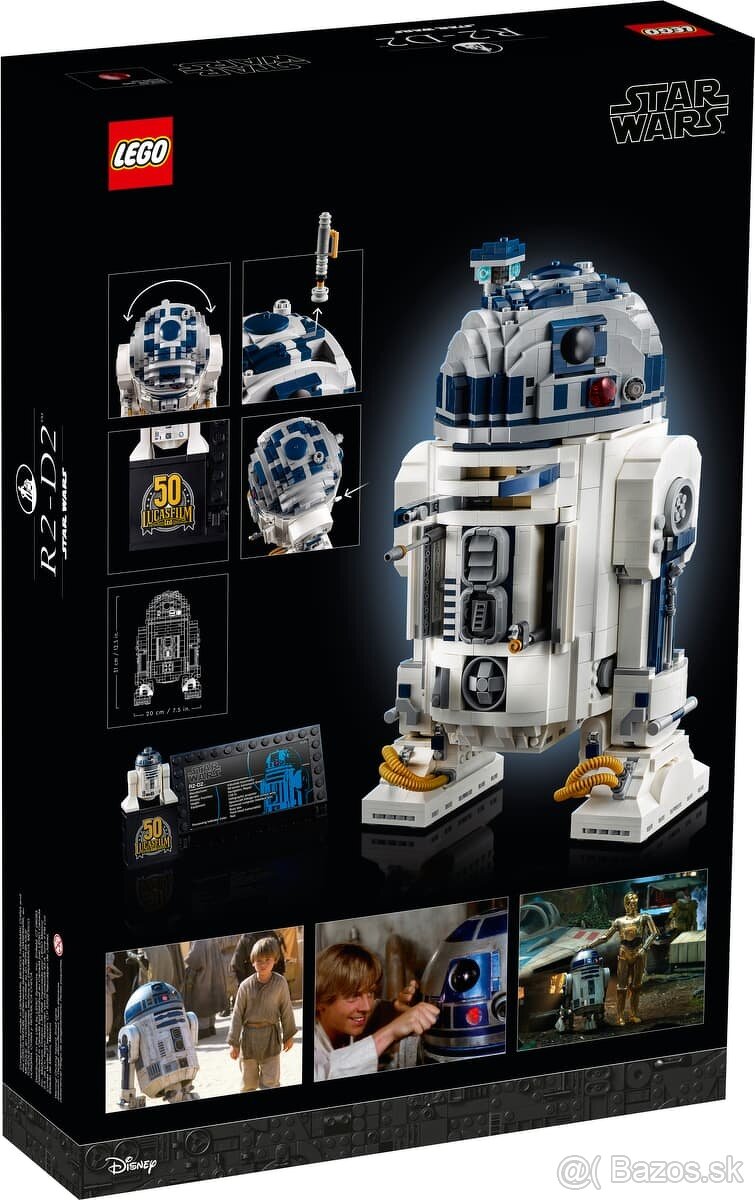 Predám Lego Star Wars 75308 R2-D2 - 2