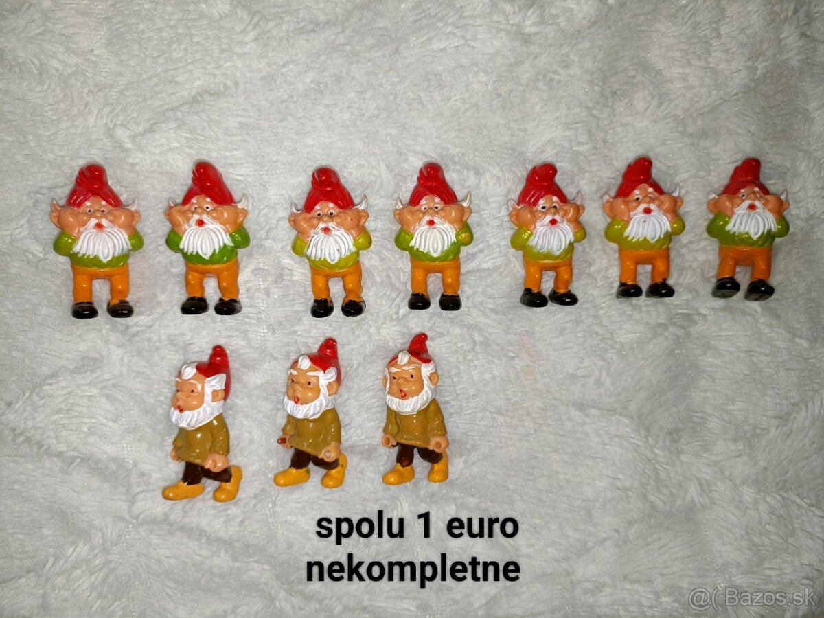 Kinder hračky 3 a iné - 2