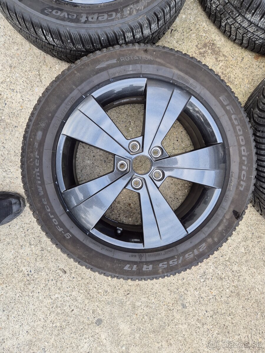 Elektrony 5x112 skoda triton 215/55r17 - 2