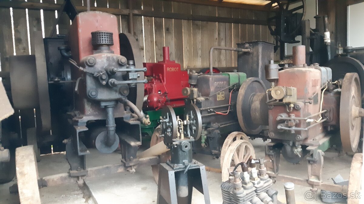 Stabilný motor , parný stroj , stirlingov motor - 2