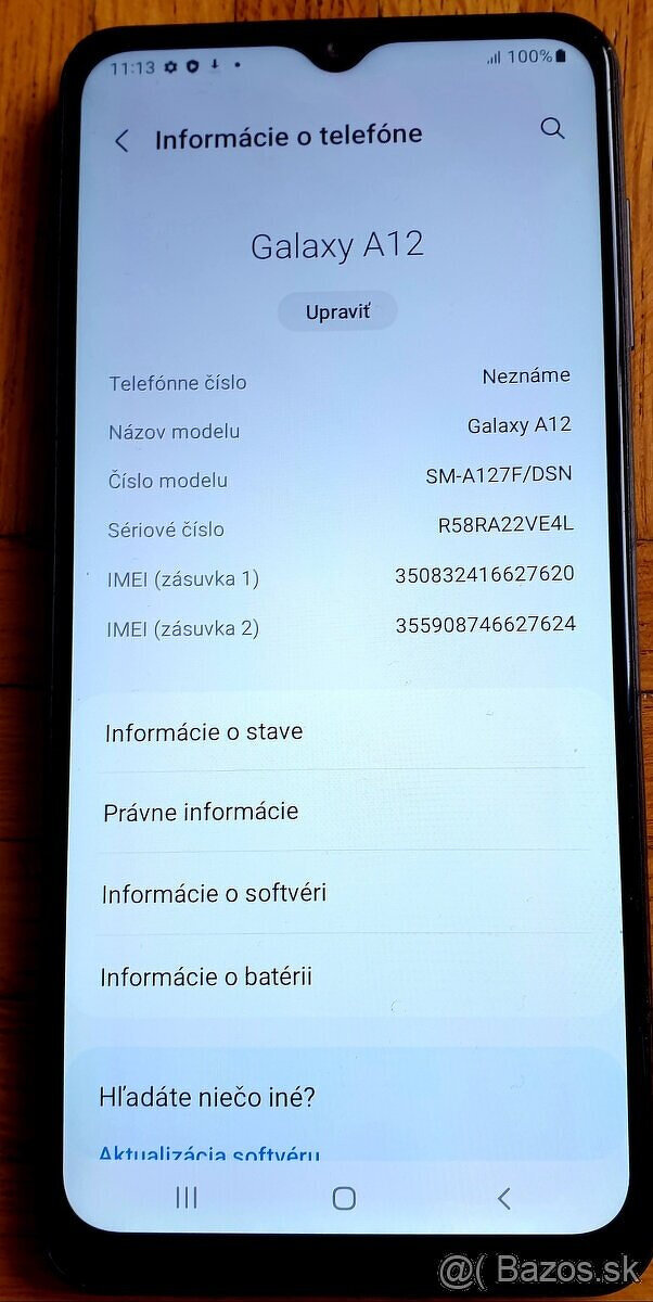 Samsung Galaxy A12 4GB/64GB/Dual Sim Modrý - 2
