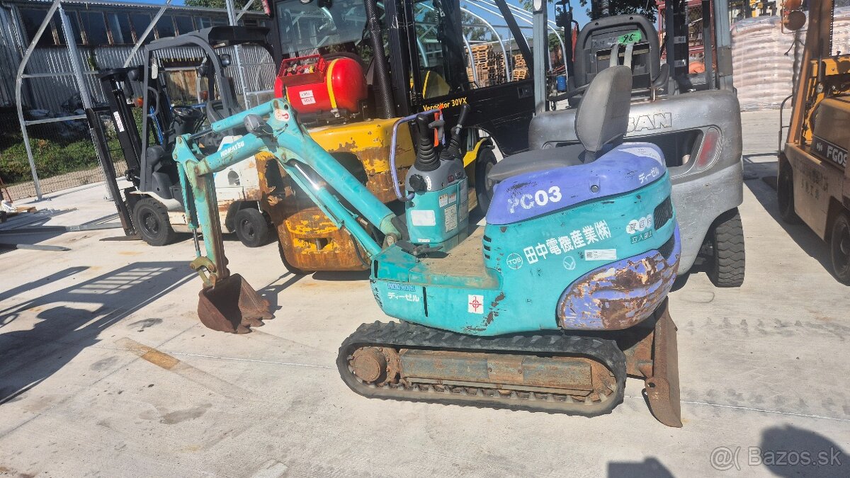 Na predaj KOMATSU Minibager PC03-2F - 2