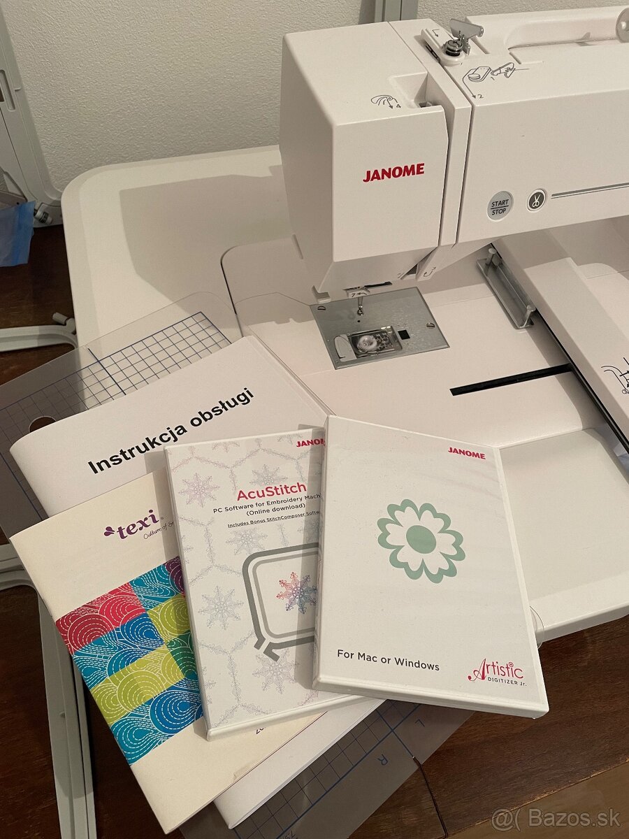 Vyšívací stroj Janome MC550E - 2