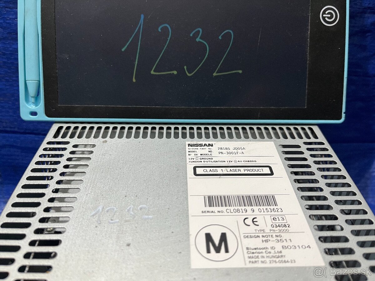 ORIGINAL RADIO NISSAN QASHQAI - 2