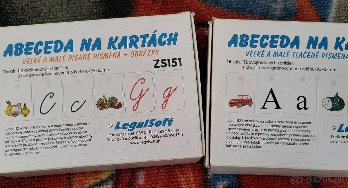Kartičky Abeceda - 2
