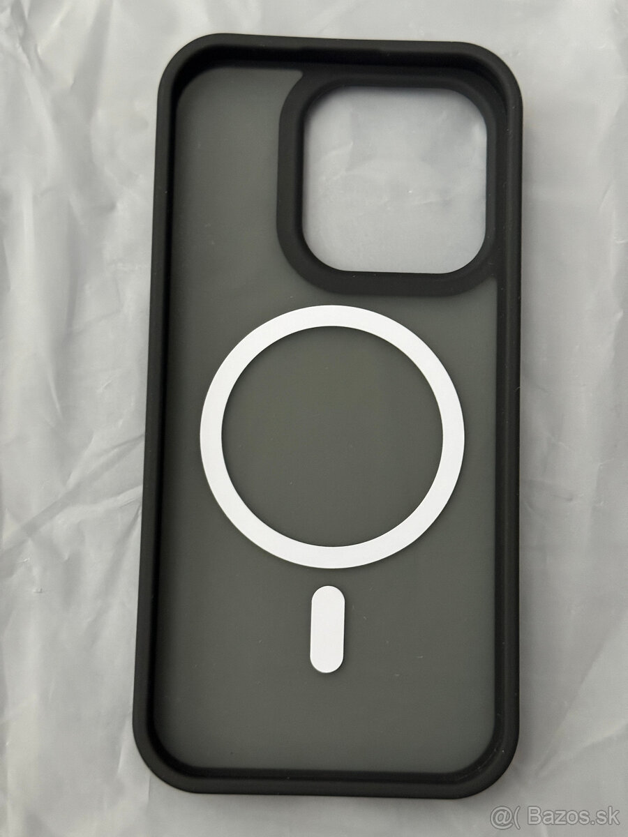 Obal na iPhone 15 Pro, MagSafe – čierny - 2