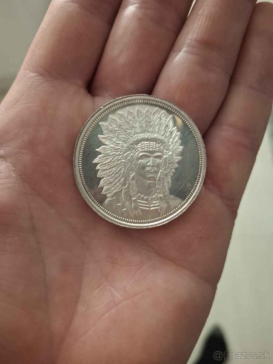 Strieborne mince - 2