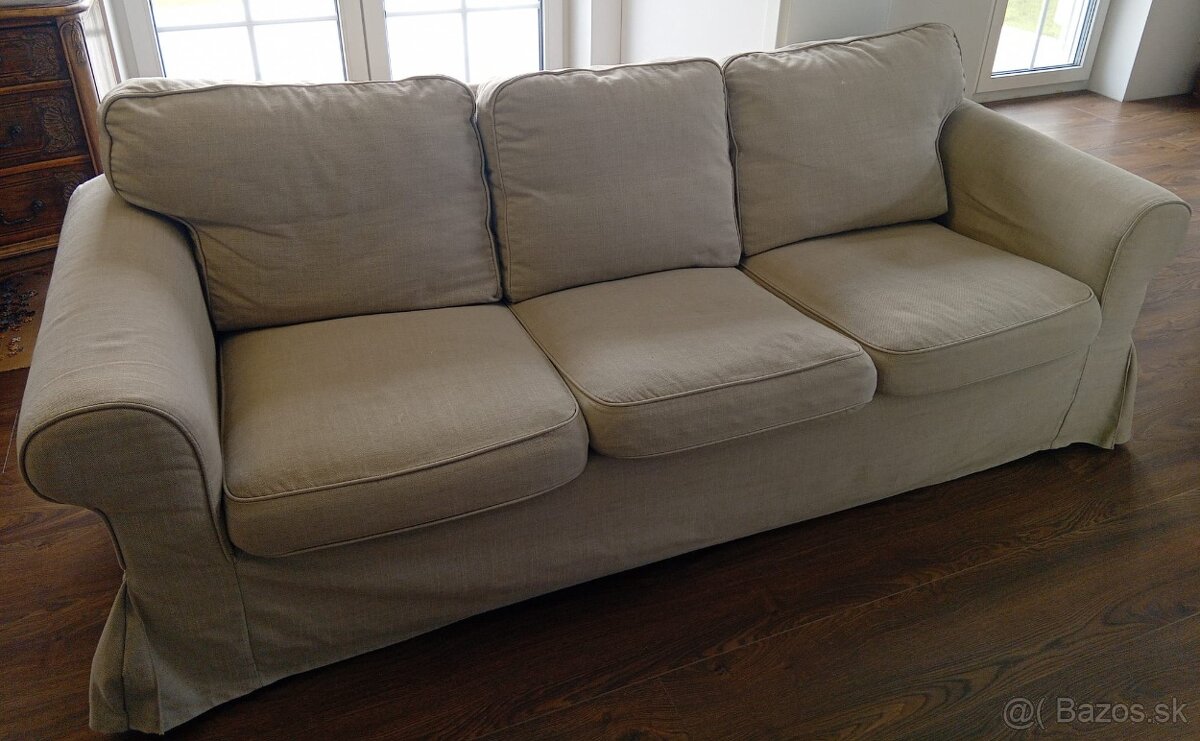 Predám gauč IKEA EKTORP 3-miestny - 2