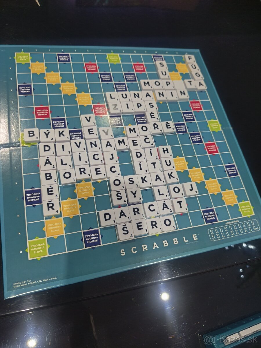 Scrabble CZ verzia - 2