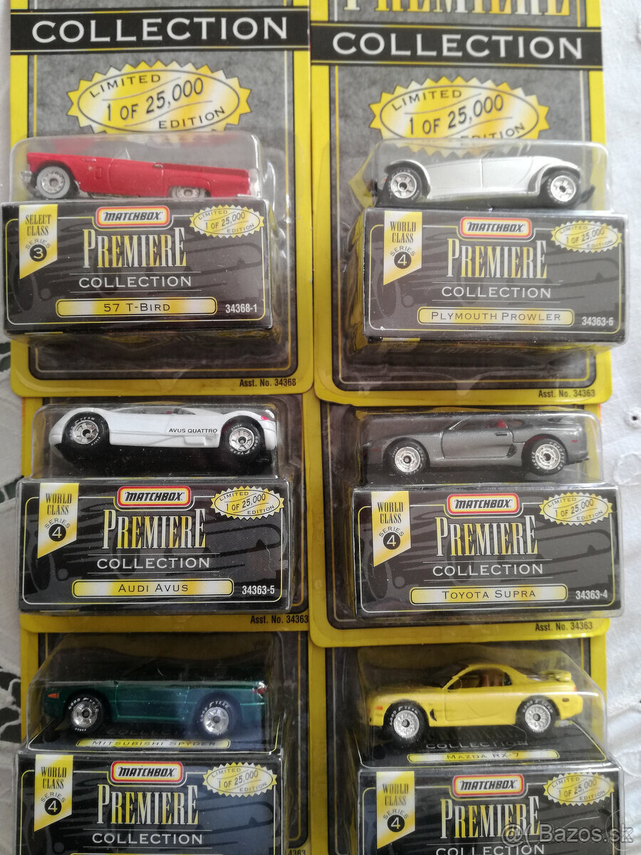 Modely Matchbox Premier - 2