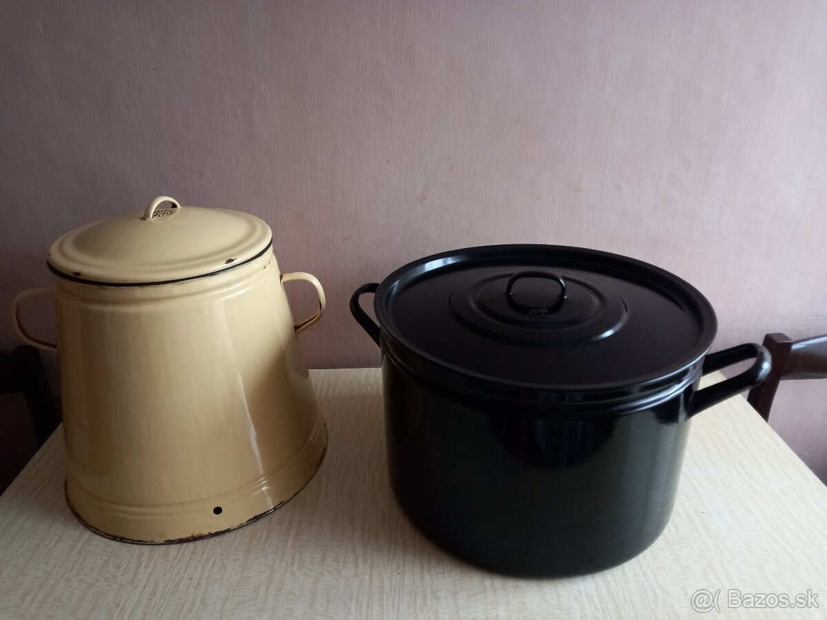 Smaltované hrnce - 2