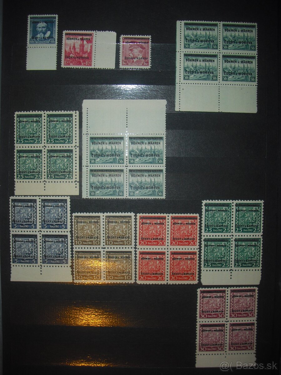 predam zbierku Ceskych znamok / Protektorat UNC - 2