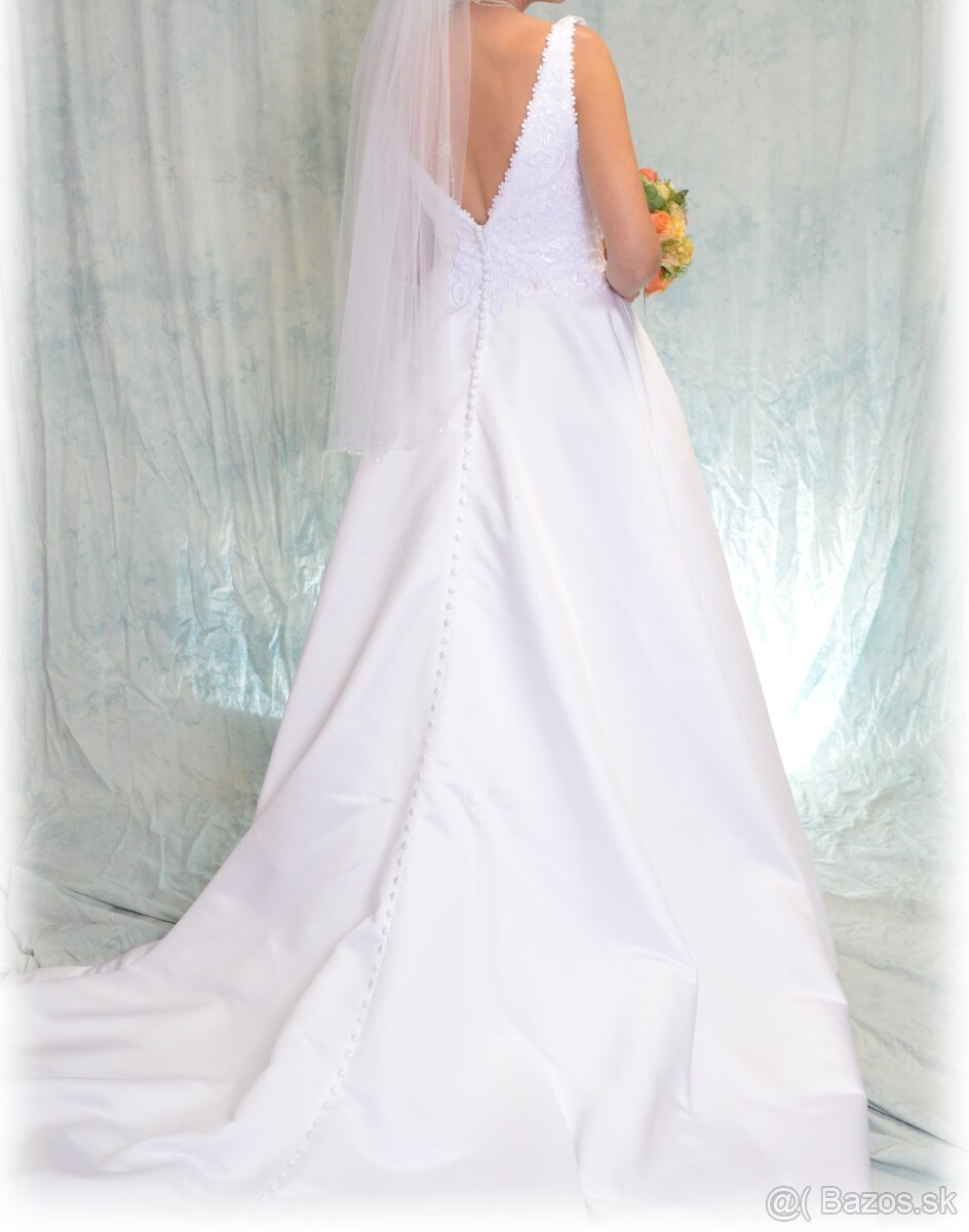 Svadobné šaty Morilee Laurie vel.38/40 - 2