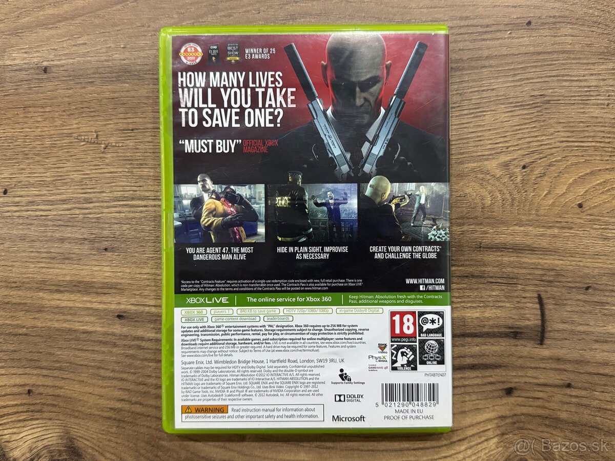 Hra Xbox 360 - Hitman Absolution - 2