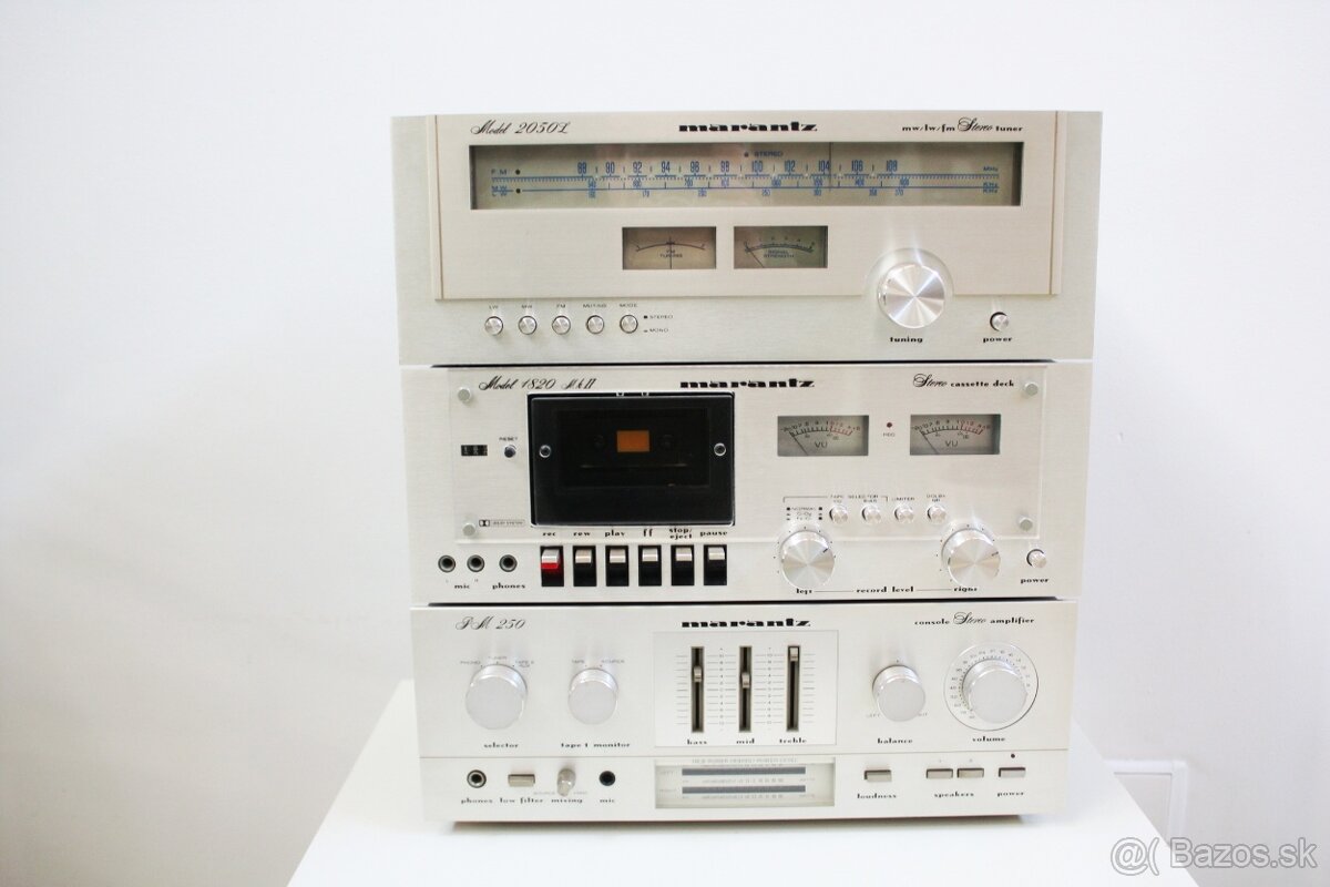 predám MARANTZ zos.PM 250 /tun.2050 T/kaz.magn.1820 mkII - 2