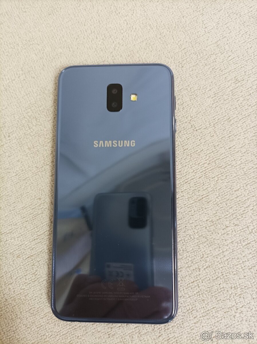Samsung Galaxy J6+ – elegantná modro-šedá - 2