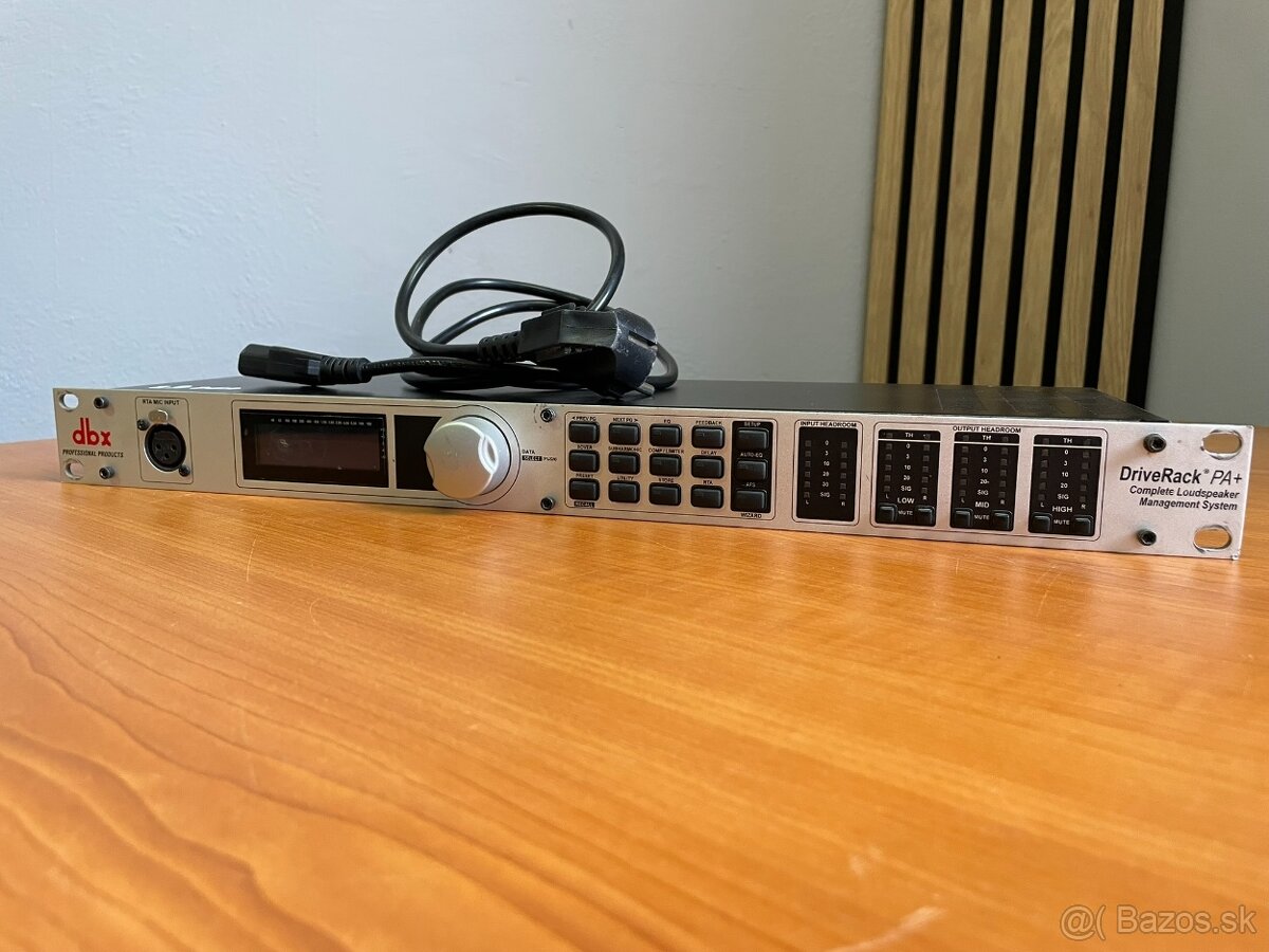 Predám DBX DriveRack PA+ - 2
