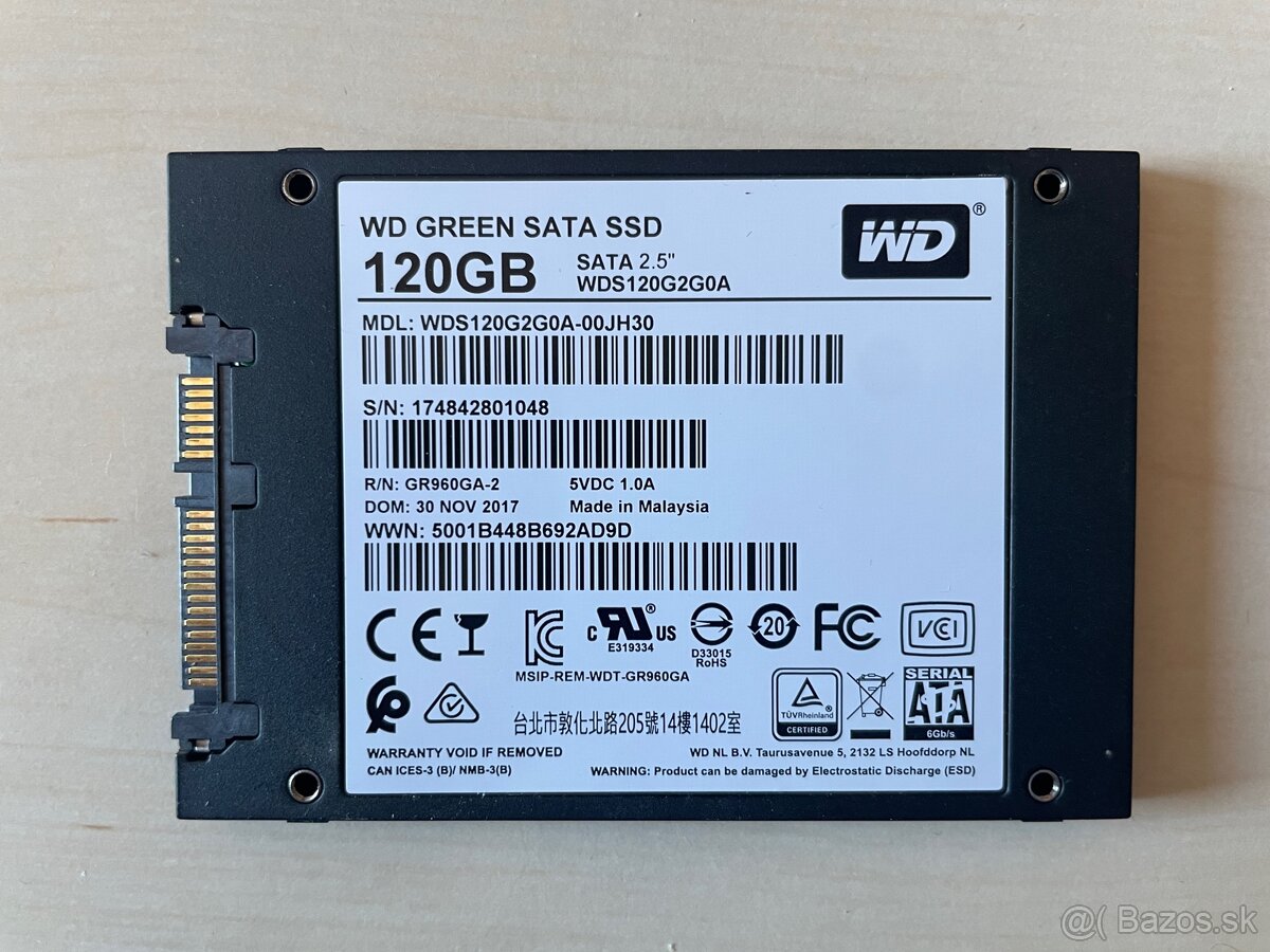 SSD disk WD 120GB - 2