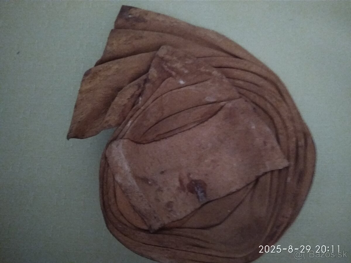 Kožená dekorační maska na zeď - 2