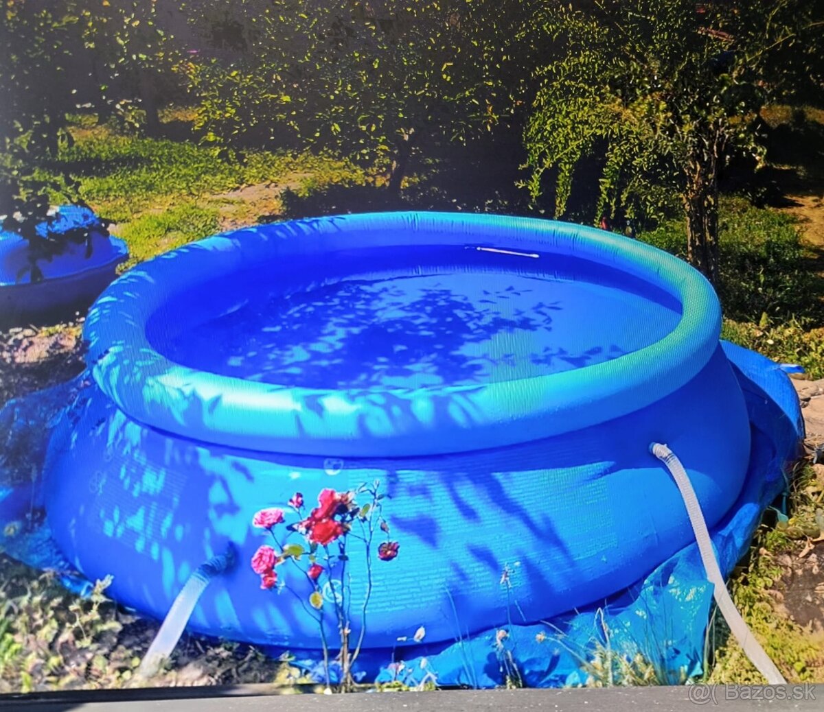 Predám bazén 240x63 cm s výbavou - 2