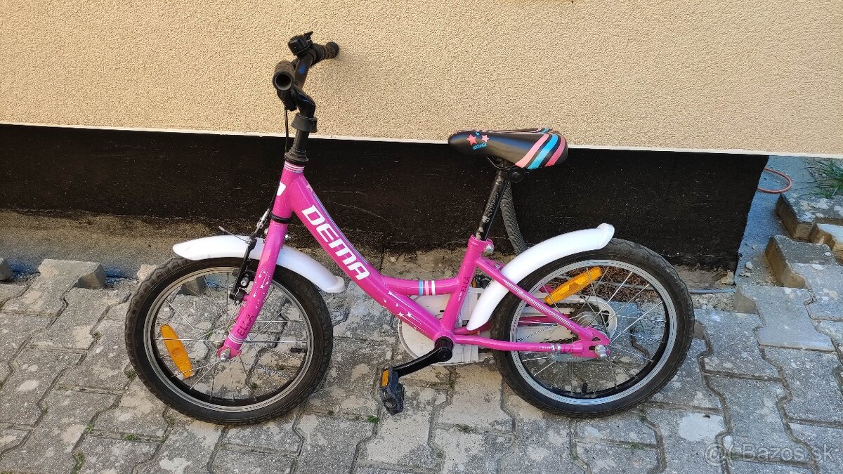 Predám dievčenský bicykel Dema Ella 16" - 2
