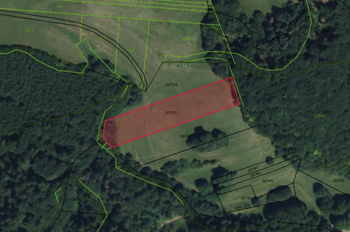 Slovenská Ľupča – 1.850 m2 ORNÁ PÔDA - 2