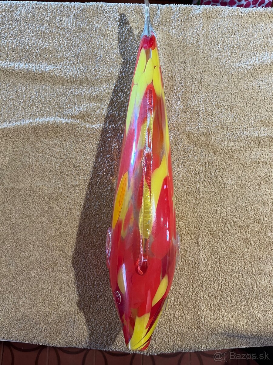 sklenená dekoracna ryba - 2