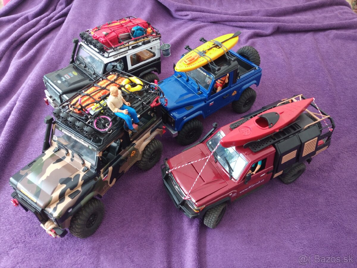 RC MODELY AUTO NA OVLÁDANIE LAND ROVER TOYOTA RC PROFI - 2